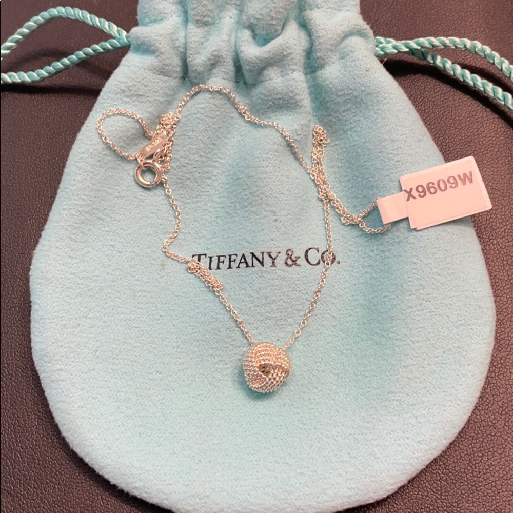 Tiffany & Co. Love knot necklace